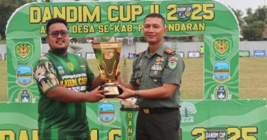 Turnamen Sepak Bola Dandim Cup 2025 Resmi Dibuka