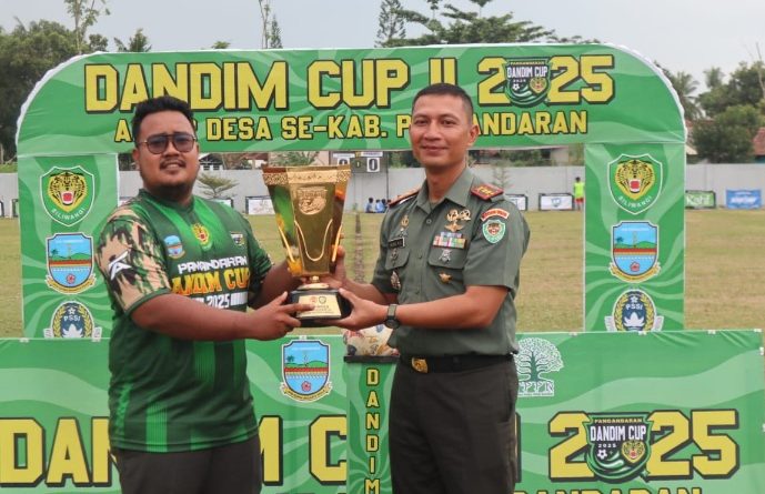 Turnamen Sepak Bola Dandim Cup 2025 Resmi Dibuka