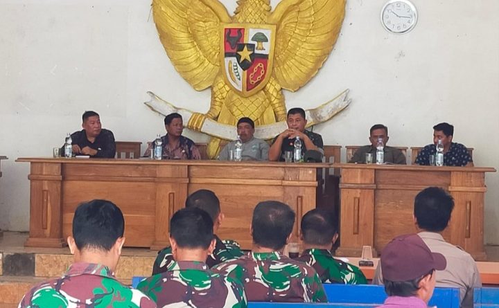 Kodim 0625/Pangandaran Gelar Rapat Koordinasi Persiapan Pra TMMD ke-123